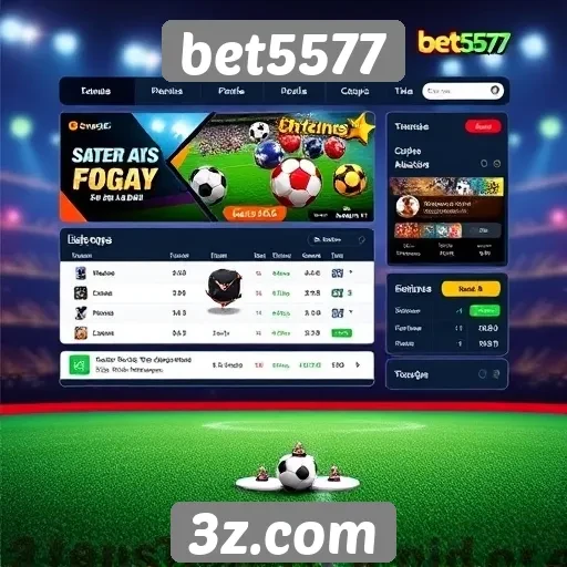 Interface e experiência do usuário no bet5577