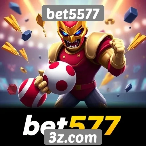 Variedade de jogos disponíveis na plataforma bet5577